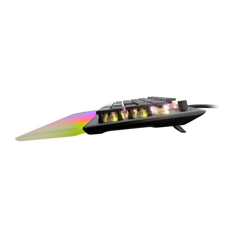 Clavier filaire - Optique et mécanique - ROCCAT - Vulcan II Max - AZERTY - Rétro-éclairage - Noir