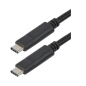 CORDON USB 3.1 GEN 1 - C M/M - 3A - noir - 2 m ERARD - 2402