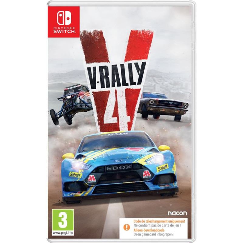 V rally 4 Code in a Box Nintendo Switch