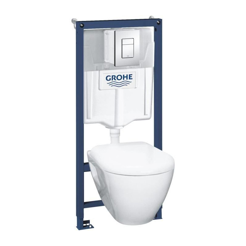 GROHE - Pack Bati WC Solido Compact - WC 6-9 l 1,13m
