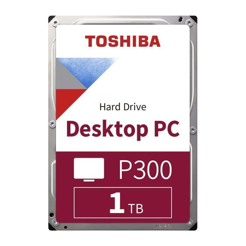 TOSHIBA - Disque dur Interne - P300 - 1To - 7 200 tr/min - 3.5 HDWD110EZSTA