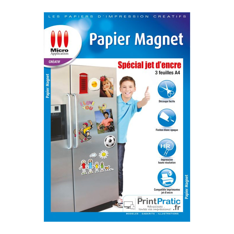 Micro Application Papier Magnet