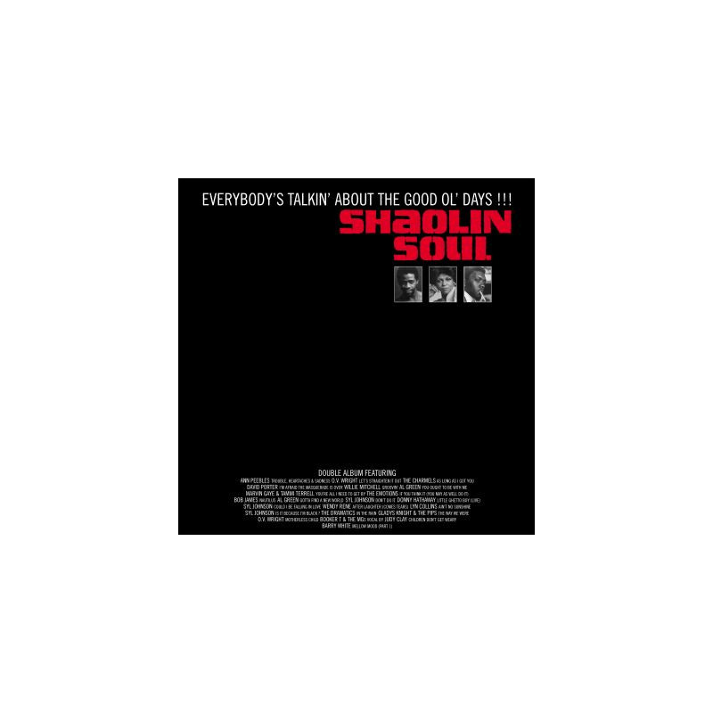 Shaolin Soul Volume 1 Double Vinyle Inclus CD