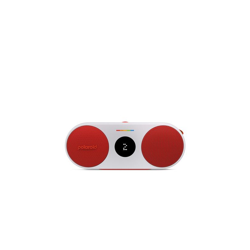 Enceinte sans fil Bluetooth Polaroid Music Player 2 Rouge et blanc