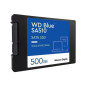 WESTERN DIGITAL Disque dur SA510 - SATA SSD - 500GB interne - Format 2.5 - Bleu