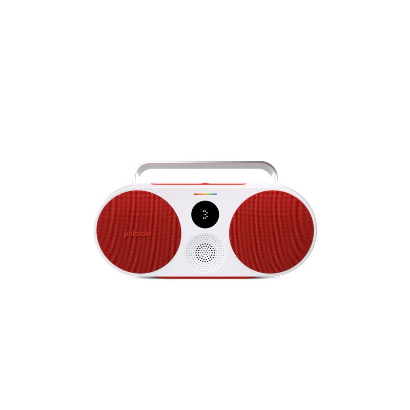 Enceinte sans fil Bluetooth Polaroid Music Player 3 Rouge et blanc