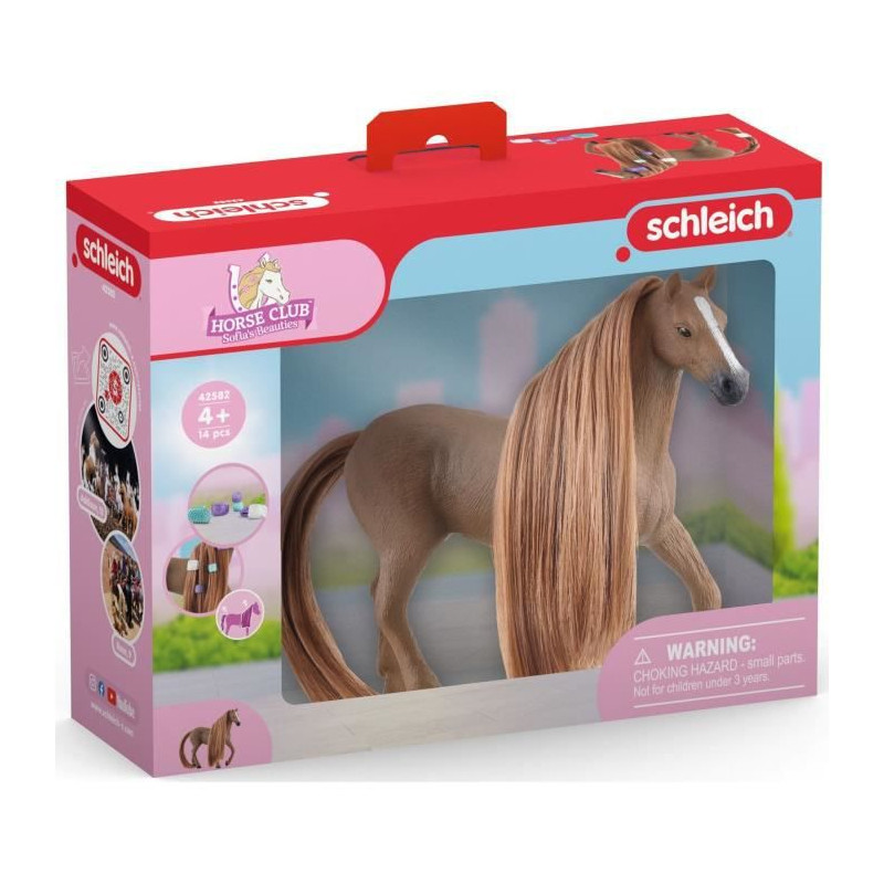 SCHLEICH - Jument Pur-sang Anglaise - Sofias' Beauties - 42582 - Gamme Sofia's Beauties