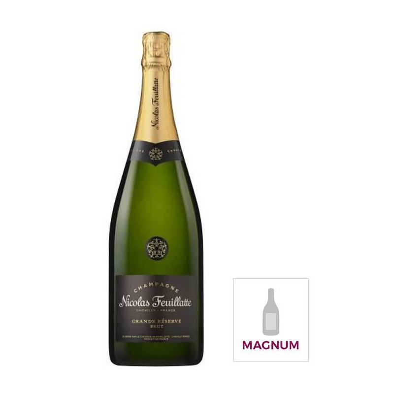 Champagne Nicolas Feuillatte La Grande Réserve - Magnum 150 clt