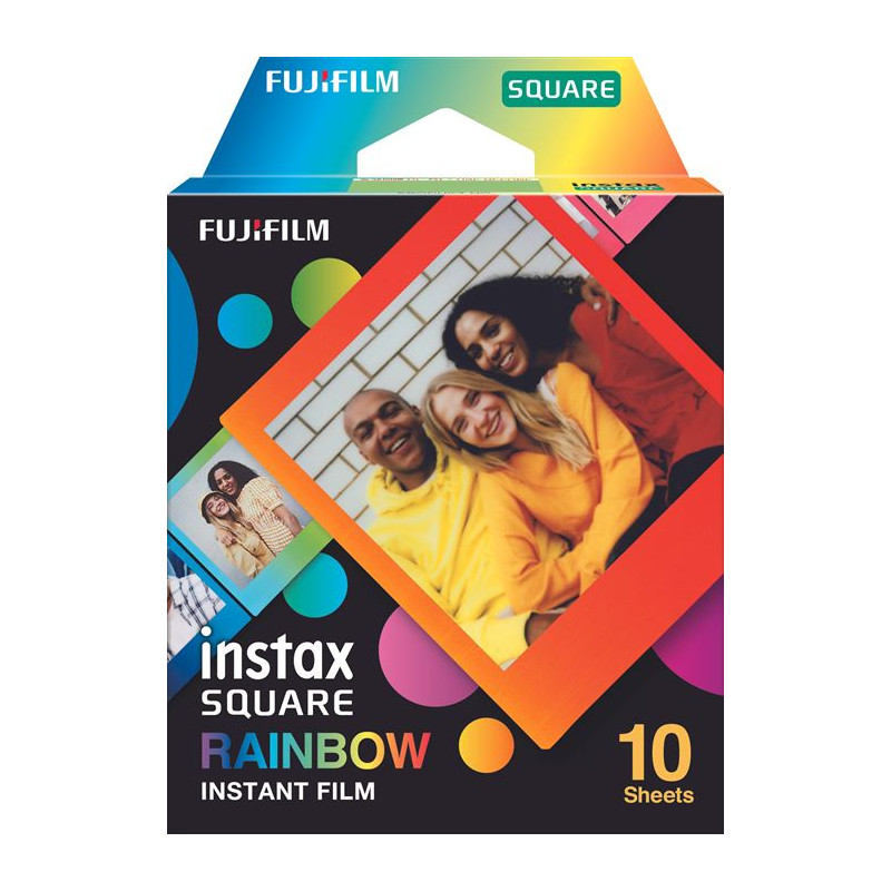Film Fujifilm Instax Square Rainbow 10 poses