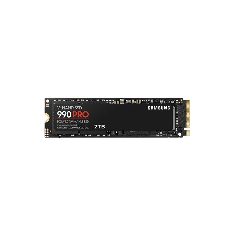 Disque SSD interne portable Samsung 990 Pro MZ V9P2T0BW 2 To Noir