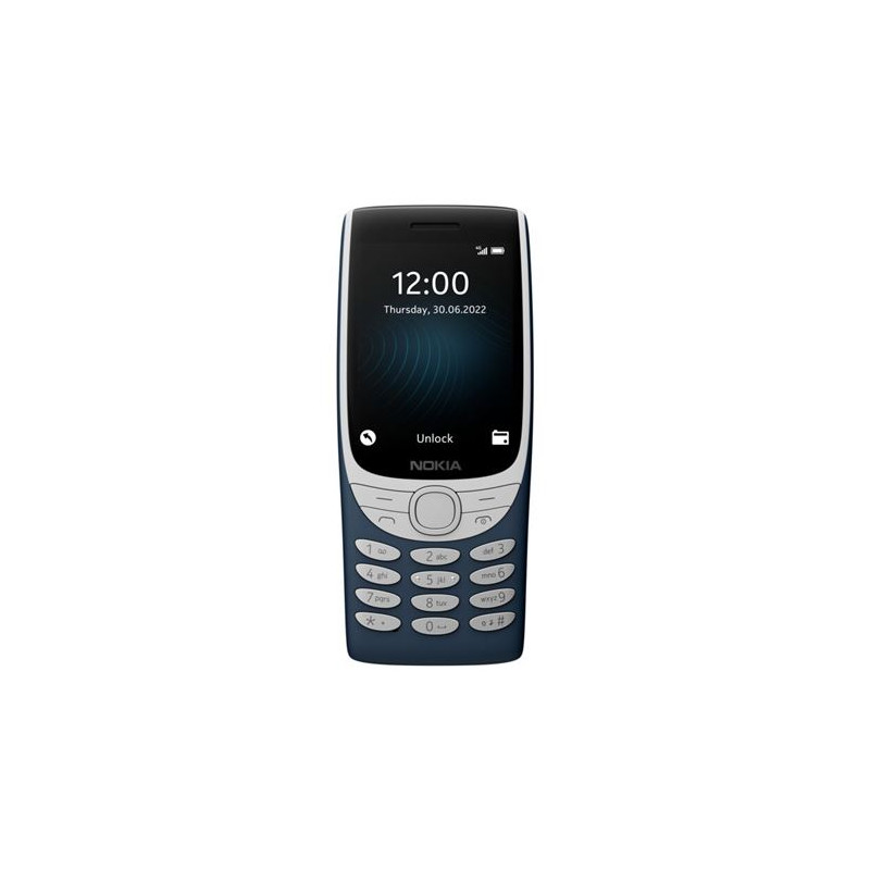 Téléphone portable basique Nokia 8210 2.8" Double SIM 128 Mo Bleu