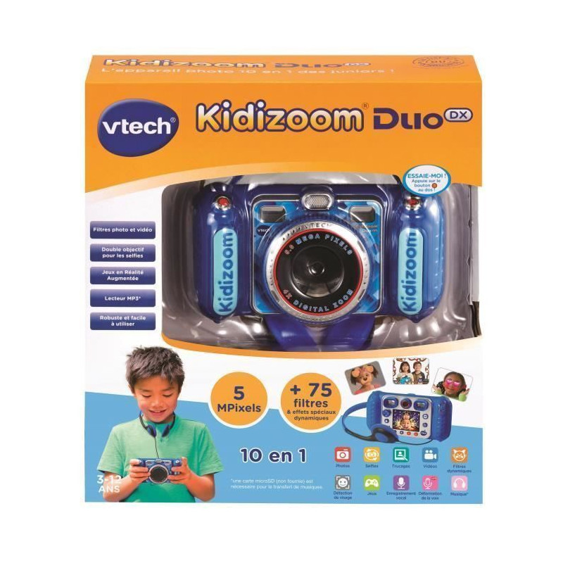 Vtech - kidizoom duo dx  bleu