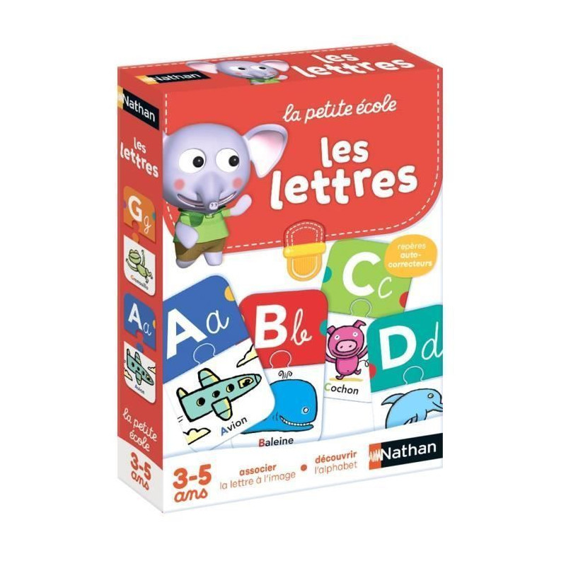 NATHAN La Petite Ecole - Les Lettres