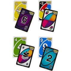 UNO - Flip Side - Jeu de Cartes Famille - Uno avec cartes reversibles