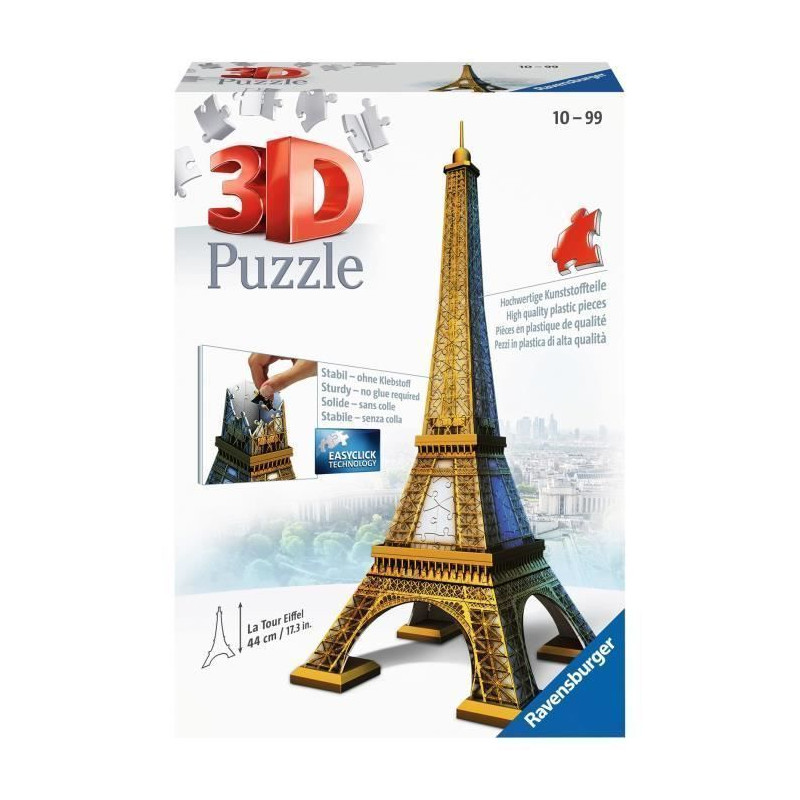 RAVENSBURGER Puzzle 3D Tour Eiffel 216 pcs