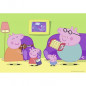 PEPPA PIG Puzzle A la maison 2x12 pcs