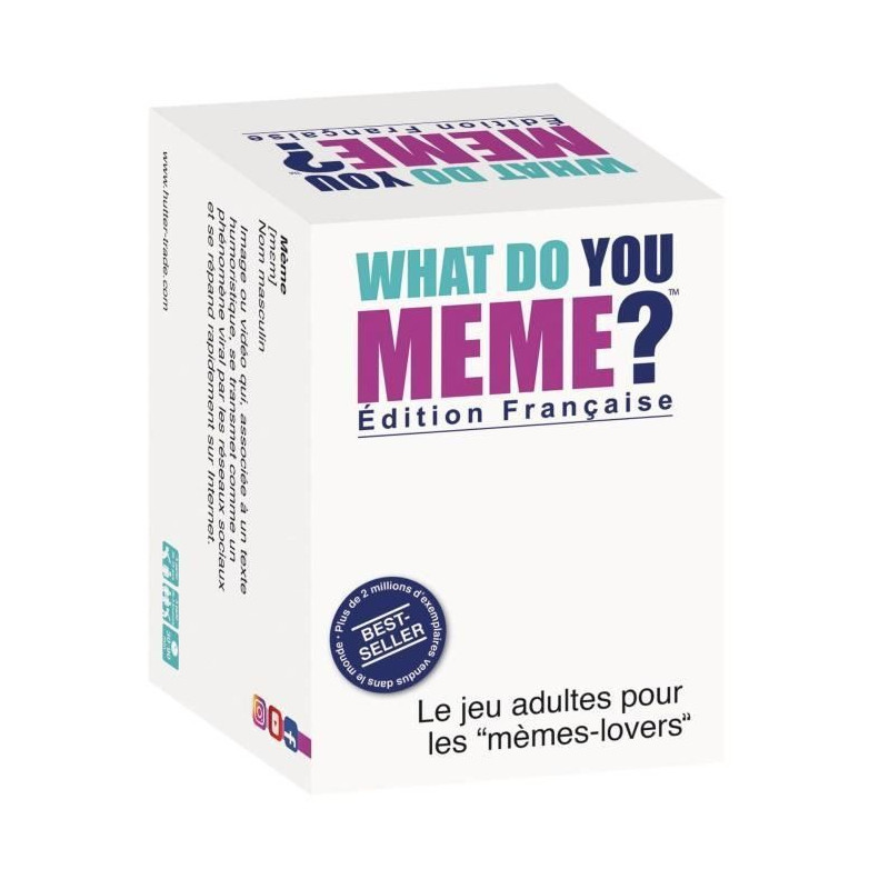 MEGABLEU Jeu dambiance What do you MEME? Edition francaise