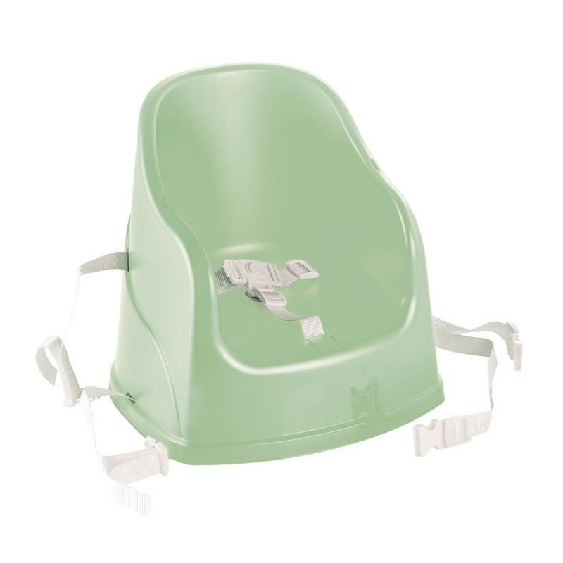 Rehausseur de chaise THERMOBABY YOUPLA avec tablette - Vert céladon - Fabriqué en France
