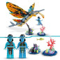 LEGO Avatar 75576 L'Aventure du Skimwing, Jouet avec Minifigurine Jake Sully, Pandora