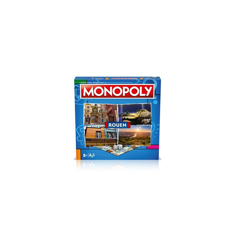 Jeu classique Winning Moves Monopoly Rouen