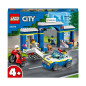LEGO® City 60370 La course poursuite au poste de police