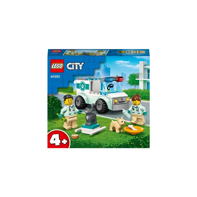 LEGO® City 60382 L intervention du véhicule vétérinaire