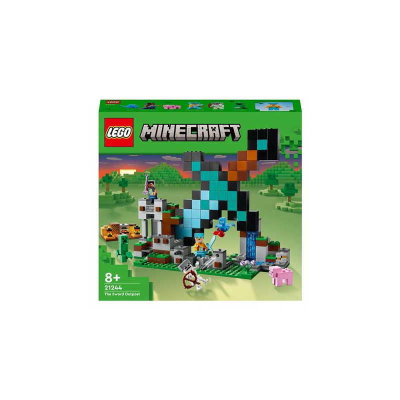LEGO® Minecraft® 21244 L’avant poste de l’épée