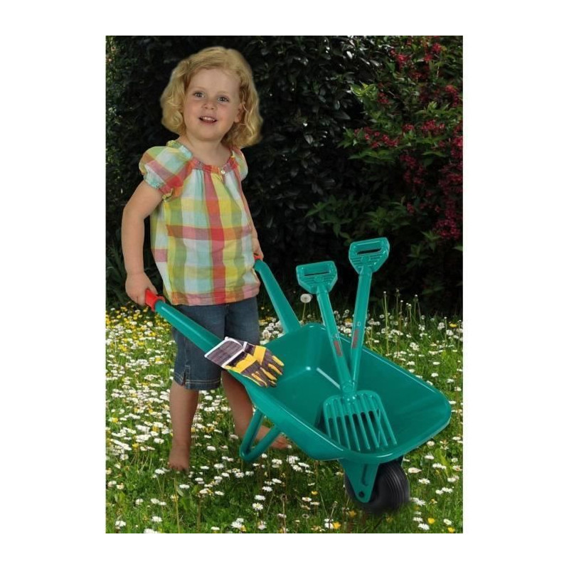 BOSCH - Set de jardin avec brouette pour Enfant