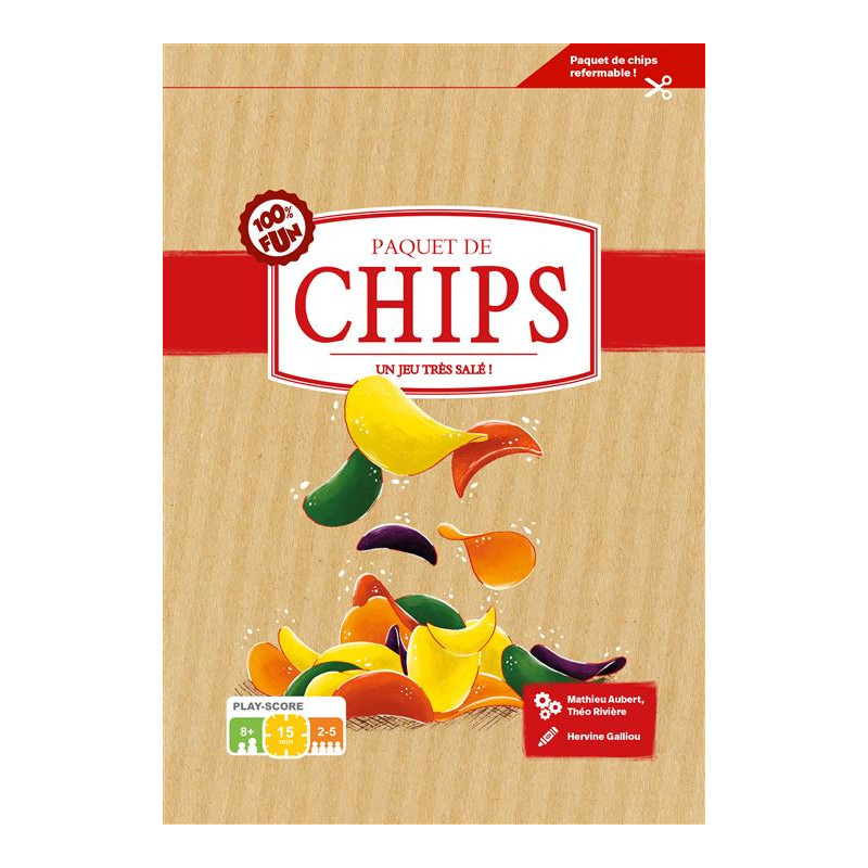 Jeu d’ambiance Mixlore Paquet de Chips