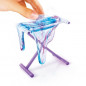 SO DIY So Slime Tie + Dye Kit 1 pot de slime transparente et 1 etendoir a slime - Colore ta slime !