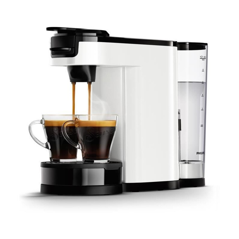 Machine a café 2 en 1 SENSEO Switch Philips HD6592/05, 2 en 1 avec filtre et dosette, Verseuse isotherme, Crema plus