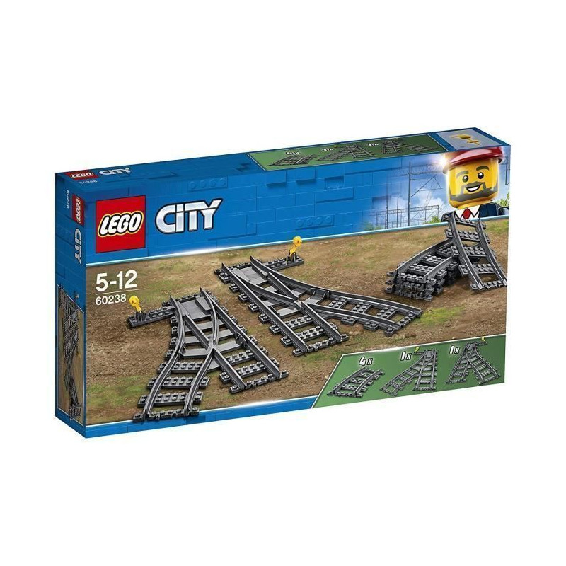 LEGO City 60238 Les Aiguillages