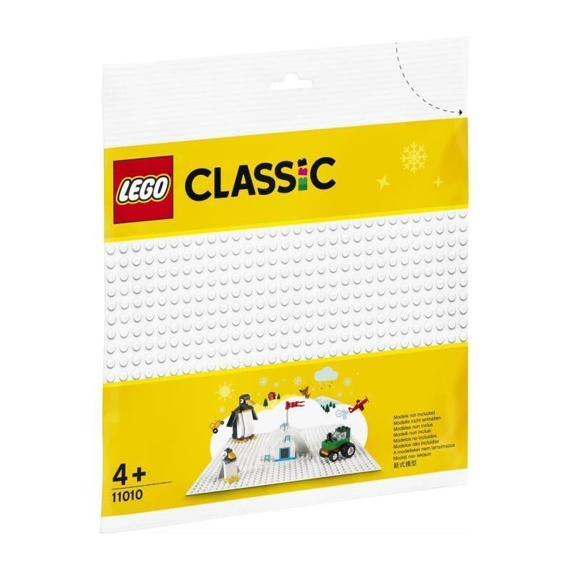 LEGO Classic 11010 - Plaque de base blanche