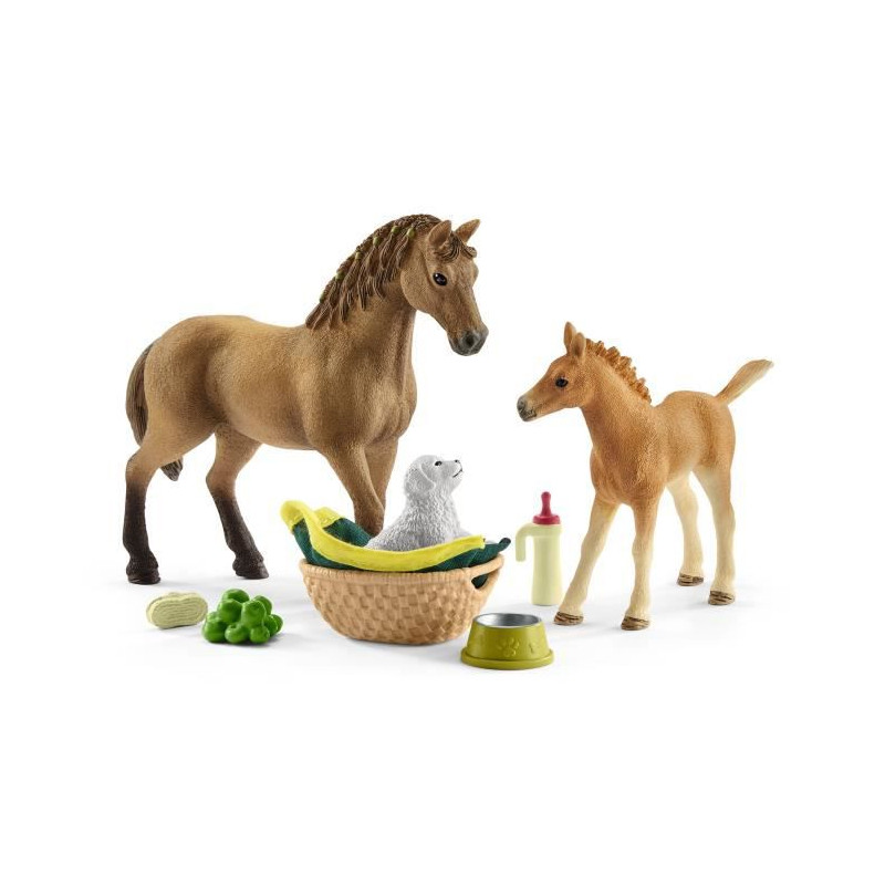 Schleich - Les soins pour bébé animaux d'Horse Club Sarah - 42432