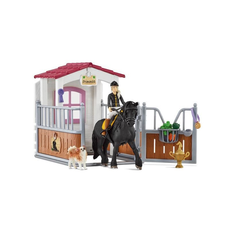 SCHLEICH - Box pour chevaux Tori & Princess - 42437 - Gamme Horse Club