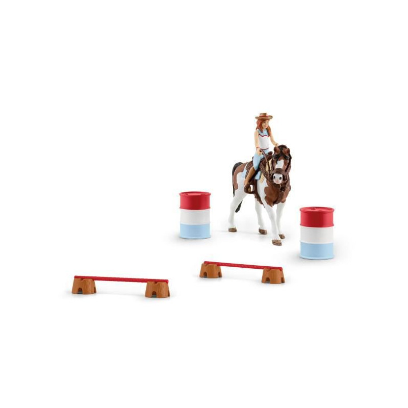 Schleich - Kit d'équitation western d'Horse Club Hannah - 42441