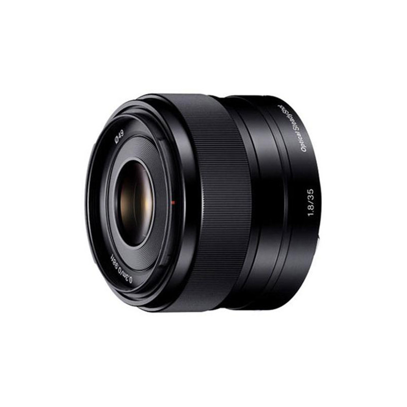 Objectif Hybride Sony E 35mm f 1,8 OSS noir