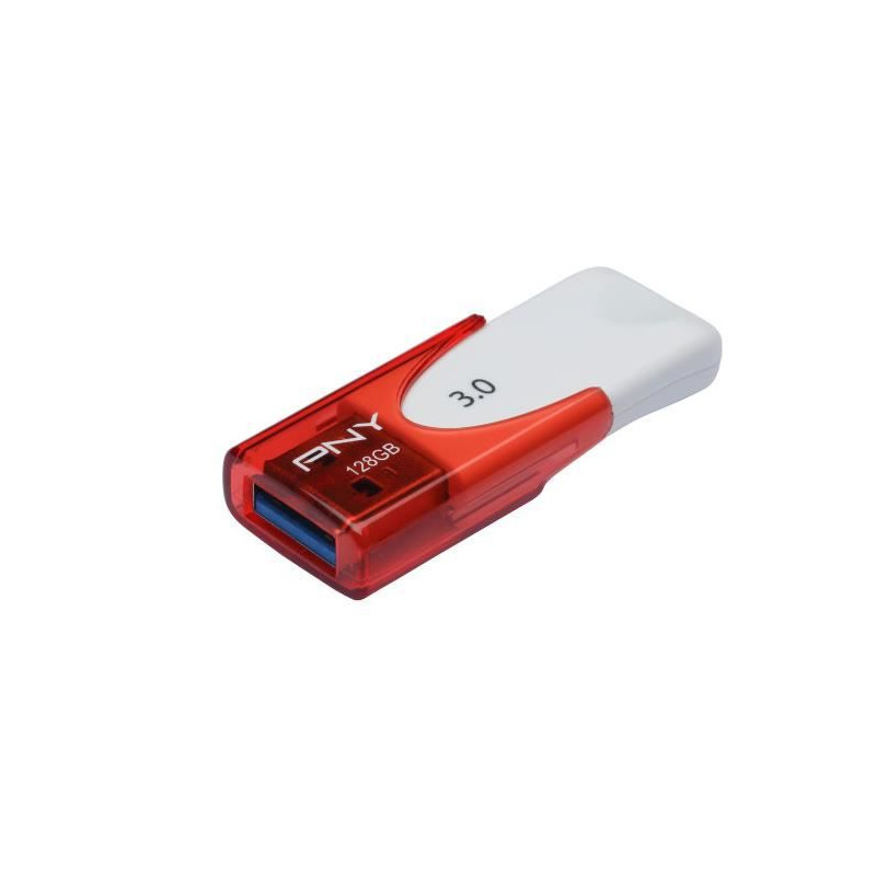 PNY clé USB Attaché 4 USB3.0 128Go rouge