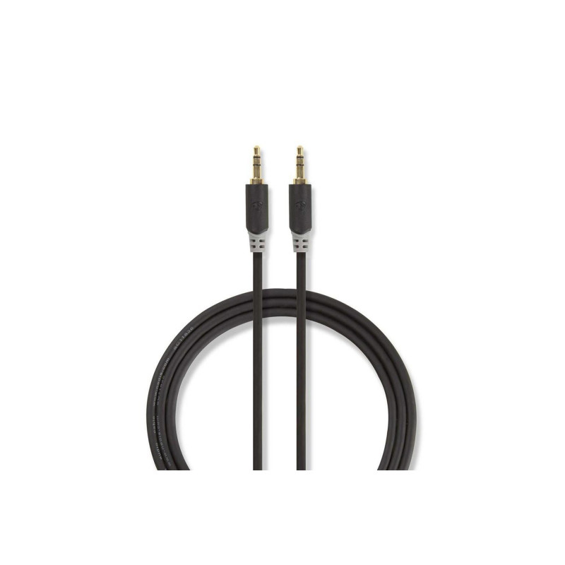 Câble audio stéréo | 3.5 mm Mâle | 3.5 mm Mâle | Plaqué or | 2.00 m | R NEDIS - CABW22000AT20