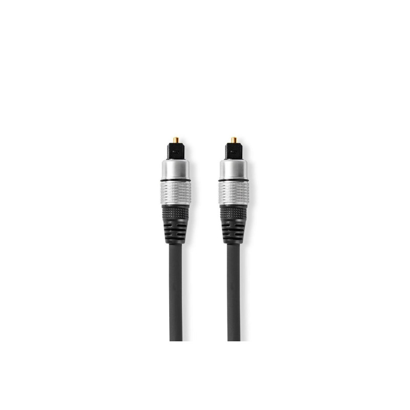 Câble audio optique /TosLink Male | TosLink Male | 10.0 m | Rond | PVC NEDIS - CAGC25000AT100
