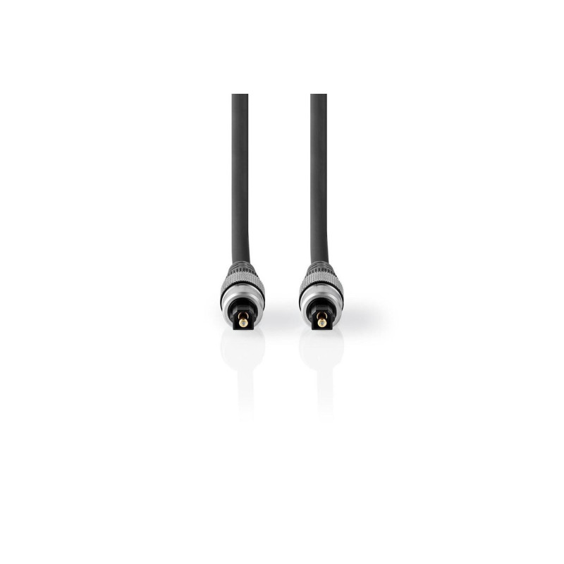 Câble audio optique /TosLink Male | TosLink Male | 10.0 m | Rond | PVC NEDIS - CAGC25000AT100
