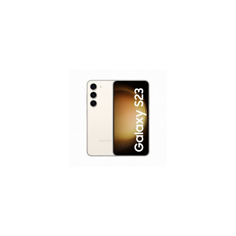 Smartphone Samsung Galaxy S23 6.1" Nano SIM 5G 8 Go RAM 256 Go Crème