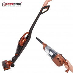 Herzberg Home & Living Herzberg HG-8075COP: Aspirateur rechargeable sans fil