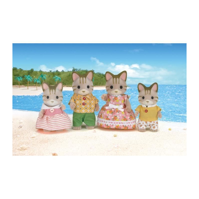 SYLVANIAN FAMILIES 5180 Famille Chat Tigre