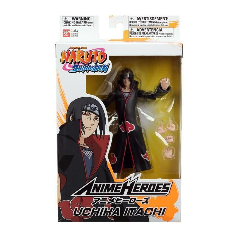 Anime Heroes - Naruto Shippuden - Figurine Anime Heroes 17 cm - Itachi Uchiwa