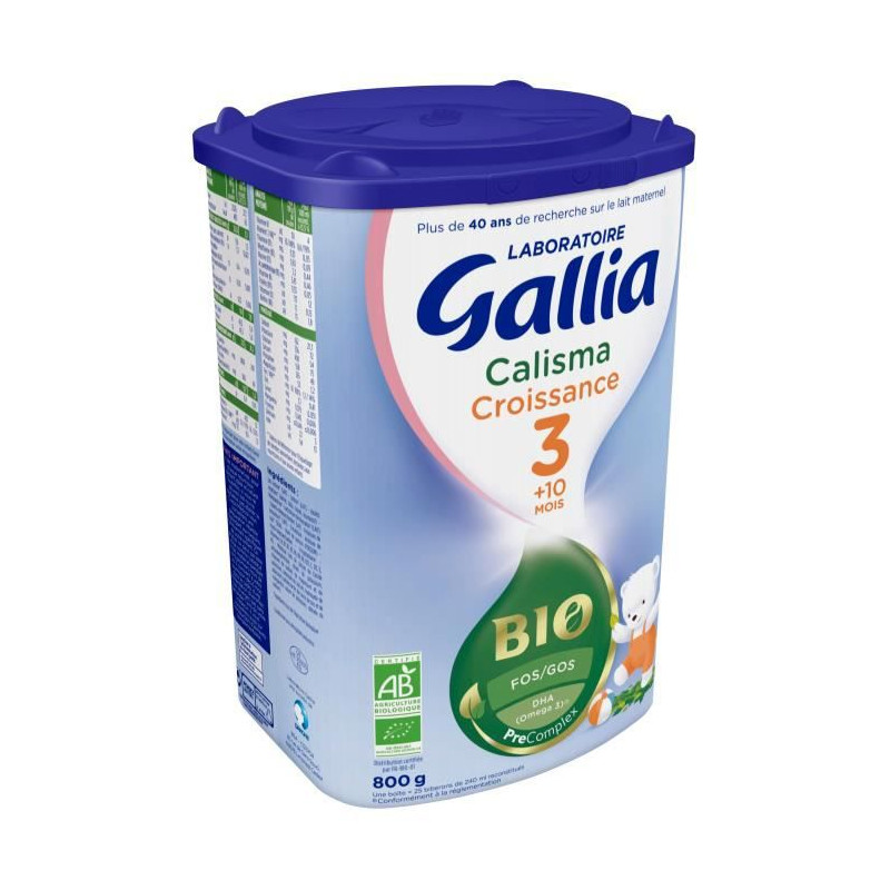 Gallia Calisma Bio Croissance 800g
