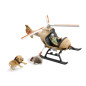 Schleich - Hélicoptere pour sauvetage d'animaux - 42476