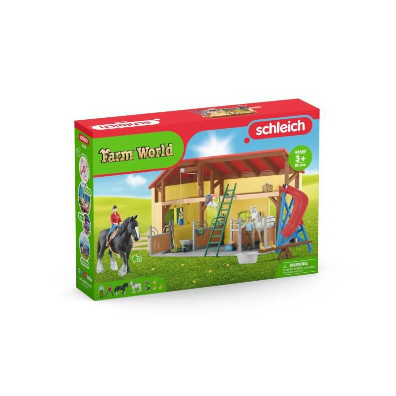 SCHLEICH - Écurie - 42485 - Gamme Farm World