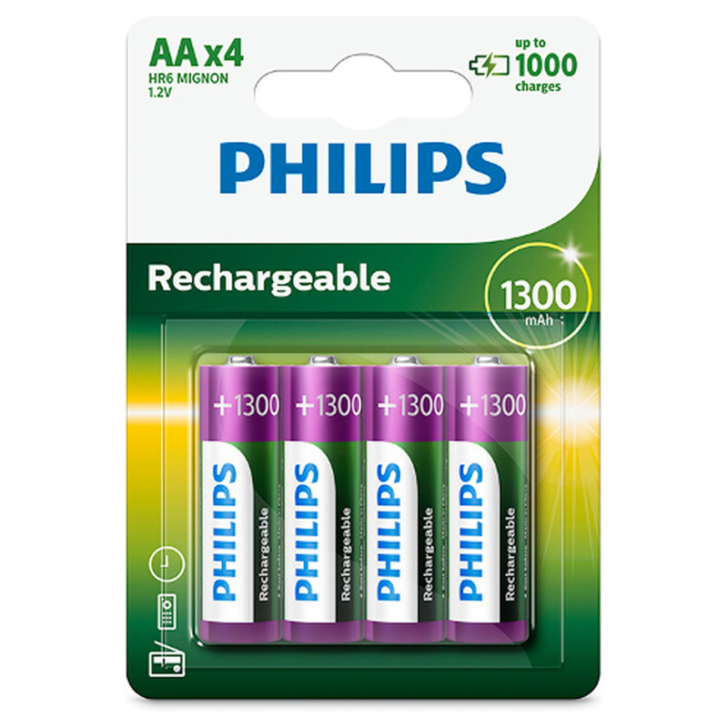Batteries type AAA Philips R6B4A130 10