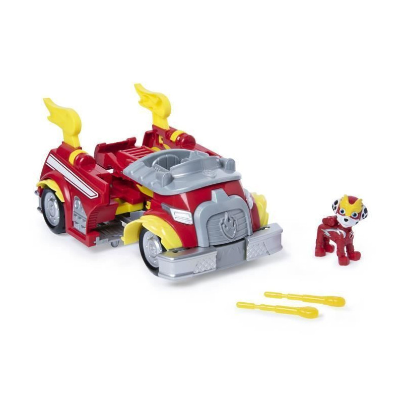 PAW PATROUILLE Vehicule transofrmable super charged MIGTHY PUPS - Marcus